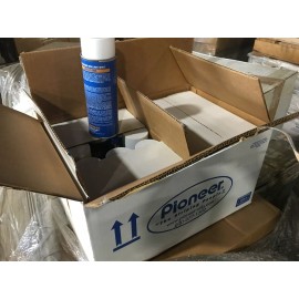 Pioneer PVIP Arctic White Athletic Field Striping Paint,  Jumbo Can 22 oz Case 12 Pack