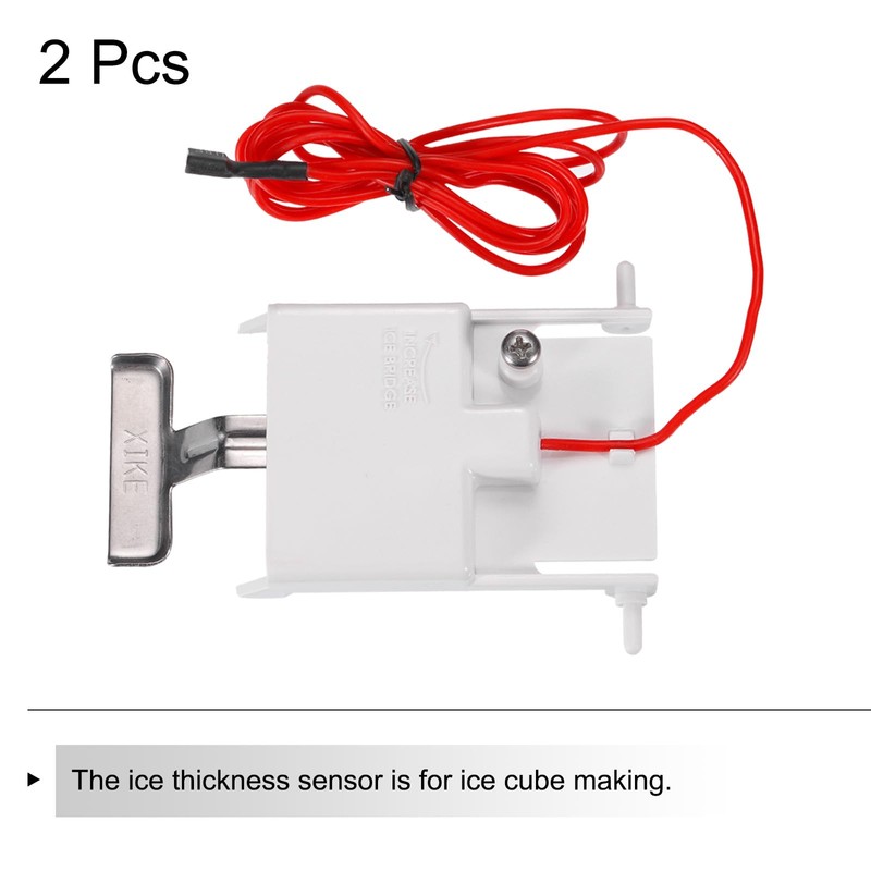 sourcing map Single Ice Thickness Control Probe Flat Mouth Ice