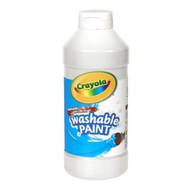 Crayola Washable Paint, White, 16 oz.