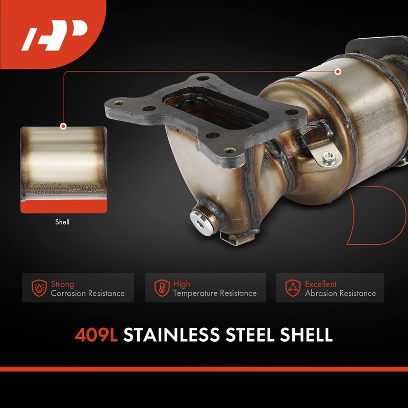 A-Premium Catalytic Converter Kit Direct-Fit Compatible with Honda CR-V CRV