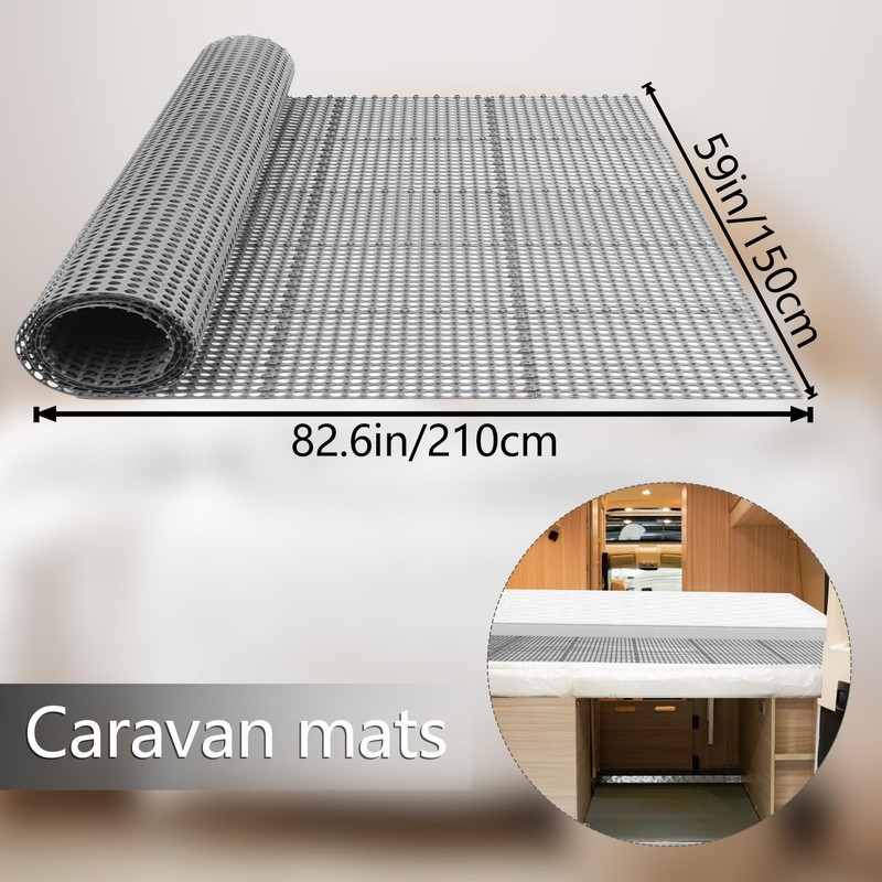 Plactic Mattress Underlay 83" L x 59" RV Under Mattress