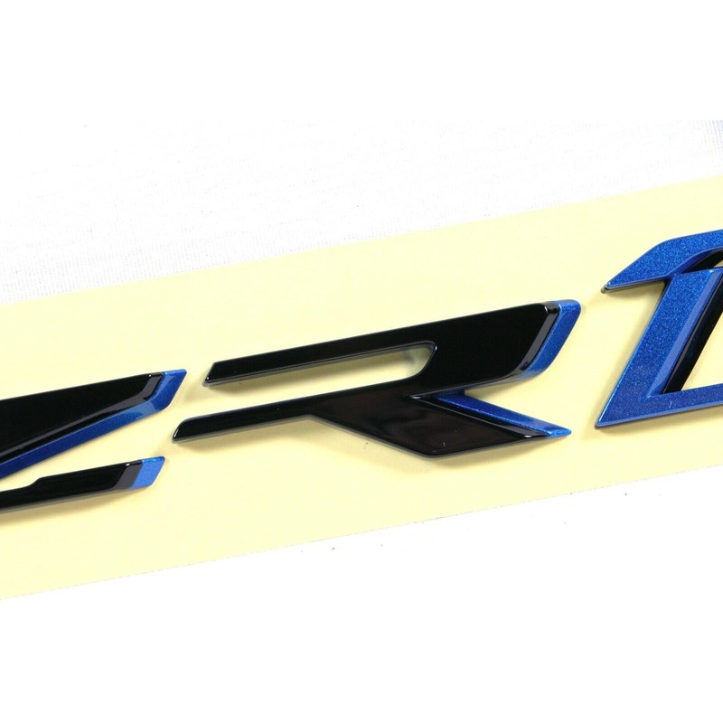 1Pc ZR1 Emblem 3D Badge Nameplaate Hood Rear Bumper Replacement