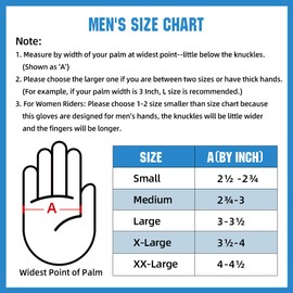 Updated Goatskin Leather Motorcycle Gloves Men Touchscreen Anti-Slip Motorbike Riding Gloves for Men (Updated,Perforated, L)