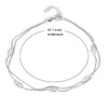 Vanbelle Sterling Silver Jewelry - Rhodium Plated with 925 Stamp