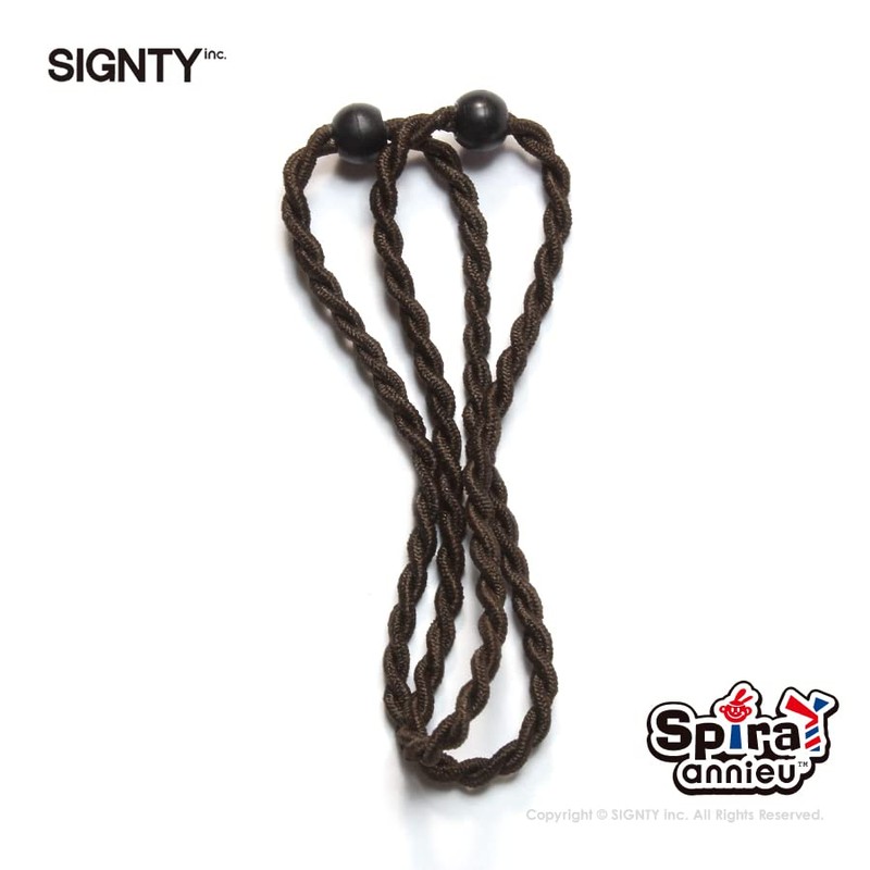 Annieu Spiral Hair Elastics, Hair Accessories, Twin Tails, Conceived by