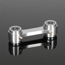 45mm CNC Rear Suspension Lowering Link Compatible With XR250R XR350R XR600R XR650L (Silver)