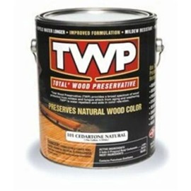 Total Wood Protection (TWP) TWP 100 Pro Series Total Wood Protectant Gallon - 115 Honeytone