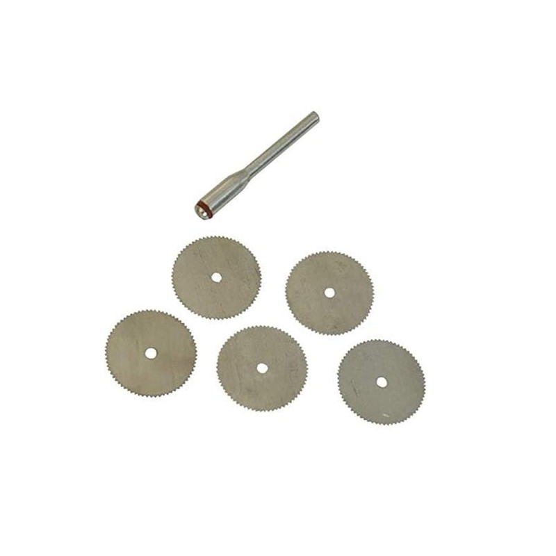 Silverline 656628 Rotary Tool SS Saw Blade Set 6pce 22