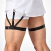 Adjustable Shirt Stays for Men – Elastic Shirt Tuckers with