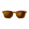 Peepers by PeeperSpecs 18th Hole Polarized Sunglasses Square, Amber Tortoise,