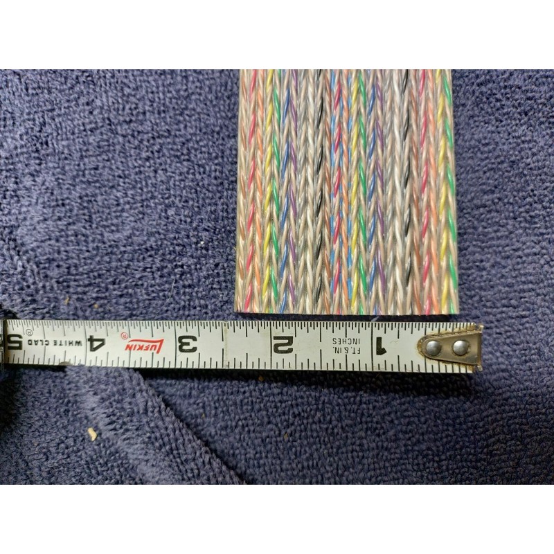 Flat Ribbon Cable 50 Conductor Multicolor Twisted, Ghostbusters, Ghostbusters 2