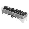 10pcs Hair Clipper Guide Comb Universal Clear Number Guide Comb