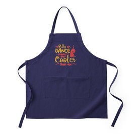 CafePress Belly Dance Makes Me Cooler Than You Belly D Kitchen Apron with Pockets, Grilling Apron, Baking Apron