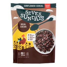 UD_Seven Sundays Case of 6-8 Oz Cocoa Grain-Free Instant Dried Cereal Refined Processing Bulk Packed in Box