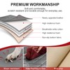 Sanwom 2 Pack Leather Front Car Seat Cover, Anti-Slip and