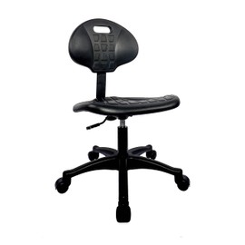 TAKE UR SEAT Ultimate All Purpose Stool, Heavy Duty, Built and Shipped Within 24 Hours, Desk Height 16-21", Great for Medical, Lab, Cleanroom, Spa, Salon, Office, Shop, Garage (Nylon)