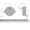 Fielect Synchronous Motor AC 110V 5-6RPM Turntable Motor CW/CCW Direction