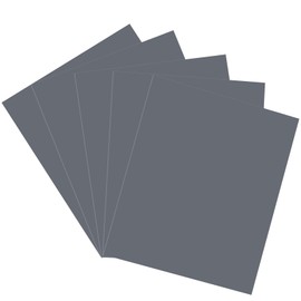Shineboc - Papel de lija de grano 5000, 9 x 11 pulgadas, papel de lija abrasiva a mano para lijar y pulir de madera, metal, extrafino, 5 hojas