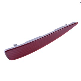 DAT AUTO PARTS Rear Left Driver Side Back Bumper Cover Reflector Lamp Marker Light Insert Replacement For 2012-2014 Toyota Yaris 3/5 Door Hatchback Except SE Model Red Plastic Lens TO1184103