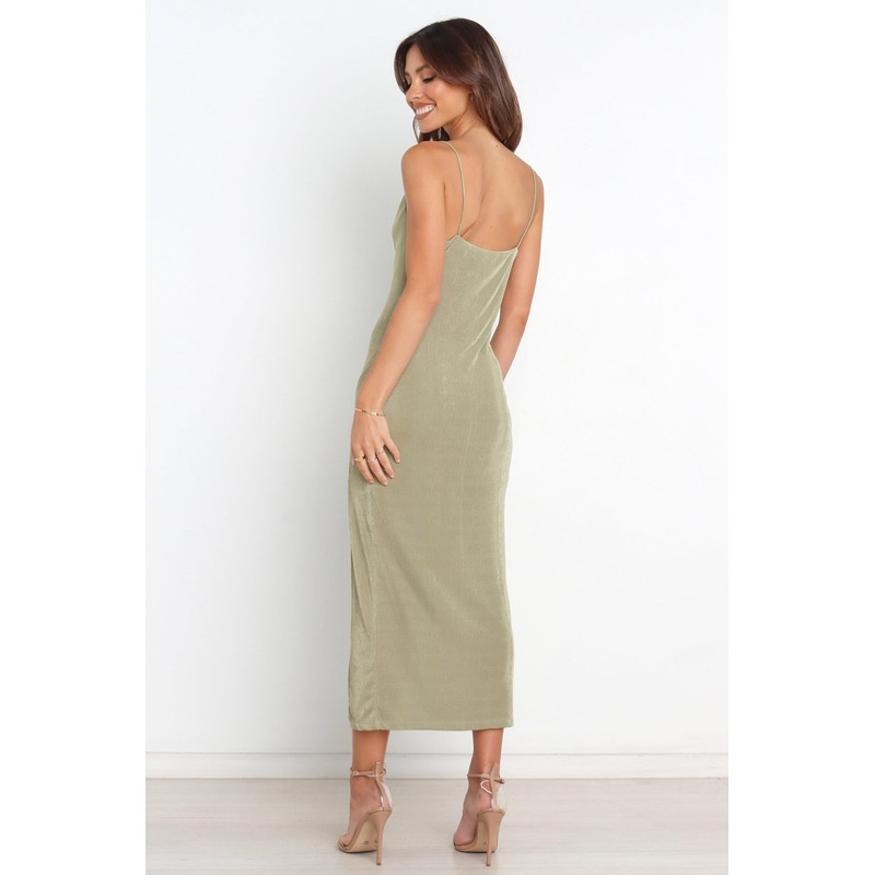 Petal & Pup Women's Diani Dress, Olive, 4