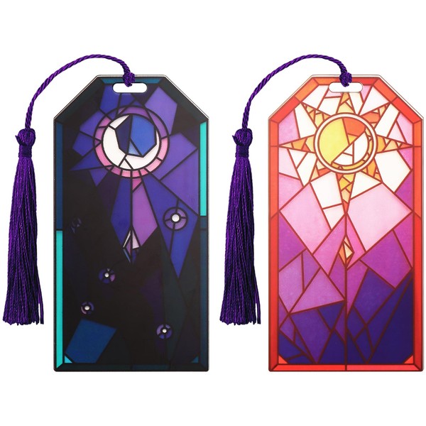 Sgbvzbd 2 PCS Bookmarks with Tassel, Bookmarks for Reading Women,