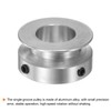 sourcing map Single Groove Pulley 16 mm Fixed Bore 30