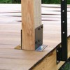 4" x 4" Inch Universal Post Base Fence Post Anchor