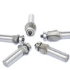 Akylin 5Pcs Edging Fluting Bits Set,1/2" Shank, Concave Sunk Bead