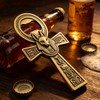 LULLEA Egyptian Anubis Bottle Opener, Mythology Gifts for Men Women