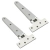 Zreneyfex 2 Pack Heavy Duty Marine Grade T Hinges (6''