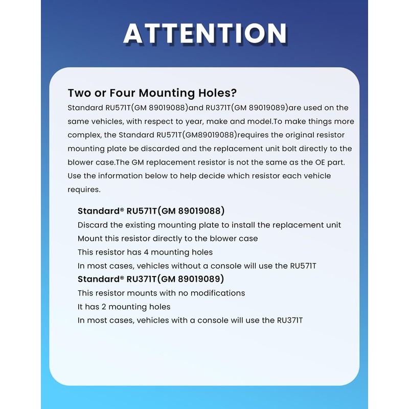 PANNUOSCS HVAC Blower Motor Resistor with Harness Compatible with 2003-2007