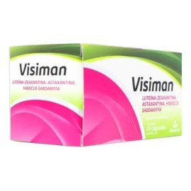 Visiman (luteina, Zeaxantina, Astaxantina) C/30 Caps Naturex Sabor Luteína