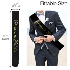 Groom to Be Sash Groom Sash for The Bachelor Party Decorations Bachelor Party Accessories Groom Gifts Bride and Groom Ash Bachelor Party Ash Bachelor Party Favors for Men Bridesmaid Proposal Gifts