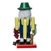Kurt Adler Wooden Winemaker Nutcracker, 10.25-Inch