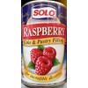 Solo Cake/Pastry Filling Raspberry, 12 oz X 2 cans