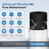PUREPLUS Under Sink Water Filter System, 22000 Gallons, 99.99% Chlorine