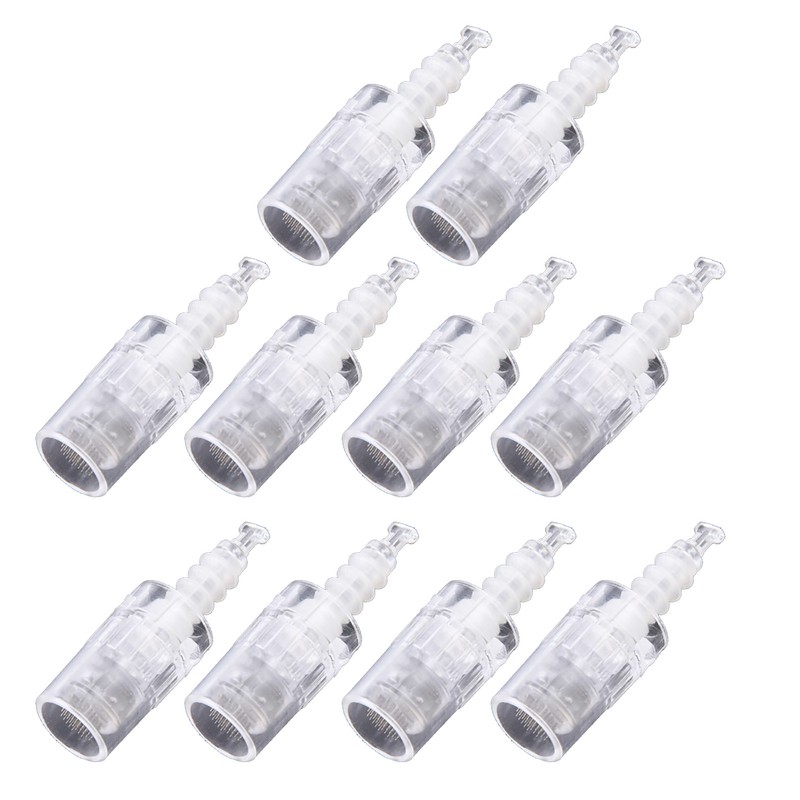 10Pcs Micro Needle Roller with 36 Needles Portable Face Roller