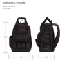 SWISSGEAR 2767 Tool Bag Large Durable Work Pack Backpack With
