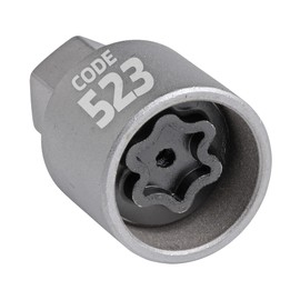 SW-Stahl 02383L-3 Rim Lock Adapter 523 I Suitable for VW I Release Rim Locks I Wheel Lock Rim Lock Disassembly Tool I Rim Lock Extractor I Rim Lock Key