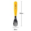 Anpanman Antibacterial Fork (Yellow) Baby First Own Cutlery