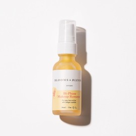 Blooms & Blends Skincare, Desmaquillante Bifásico facial con Vitamina C, Travel Size