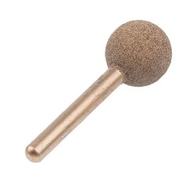 Brazed Diamond Drill Bit POWERTOOL Diamond Grinding Bit Rotary Burr Carving Peeling Edge Router Tool with 6mm Shank for Marble Granite (20mm, 46#)