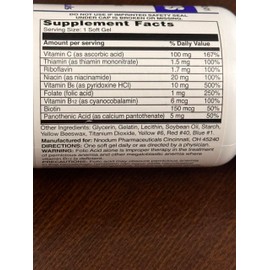 Reno Cap Softgel Capsules, Botanical Blend Formula, 60 Count