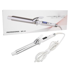 Suaperne Electric Hair Curler AntiScald Hair Curling Wand LED Display Hairstyling Tool (28mm )