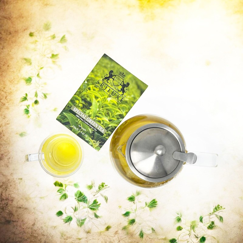 SRILUXE - Special Green Tea Loose Leaf Premium Quality |