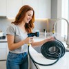 Indoor Sink Hose Attachment, 50FT Expandable Hose for Sink Faucet