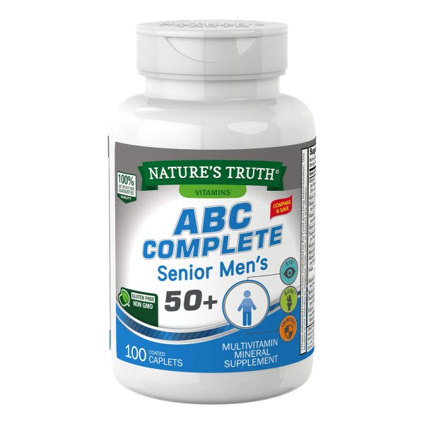 Nature's Truth Multivitamínico Hombres 50+ 100 Tabletas