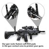 Gun Rack Wall Mount, Horizontal Gun Racks for Wall Metal