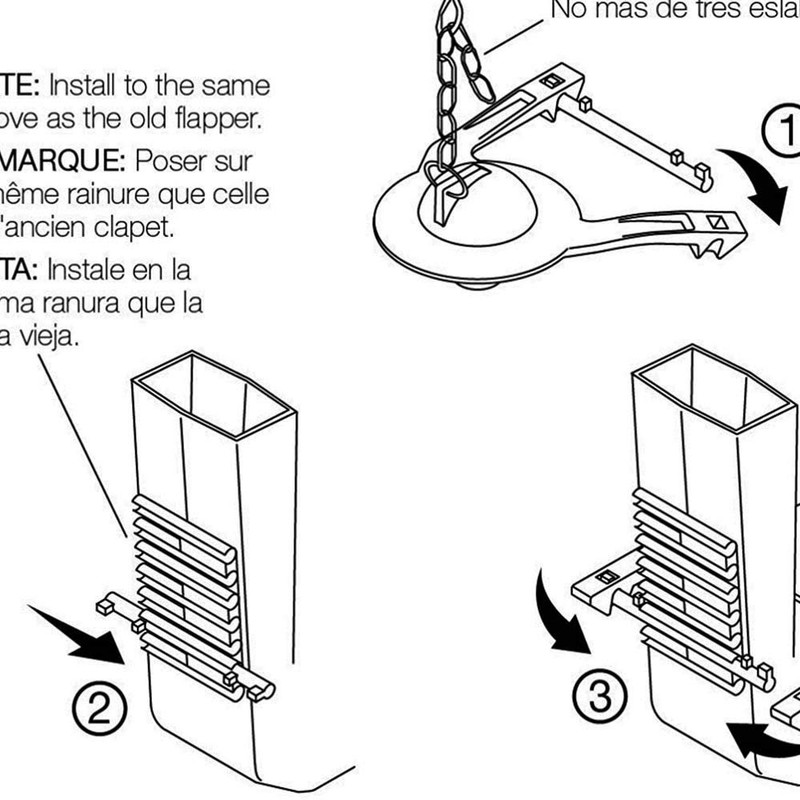 GENUINE PART GP84995 FLAPPER (New Version)