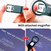 Nail Clipper with Magnifier for Seniors,Nail Cutter with Magnifying Glass,